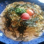 洋麺屋五右衛門 - たらこと湯葉のモッラレナチーズのカルボナーラ 1,080円！