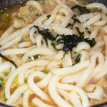 うどん本陣 山田家 - そしてアップ画像です。 これは最高の商品でした。 また再訪して絶対に食べたいです。 天ぷら類も美味しいとのこと。 粉にもこだわっていると若旦那は言っていました。 それとメニューには載ってませんがエビ天