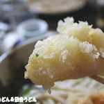 田舎うどん てつ - 白もち