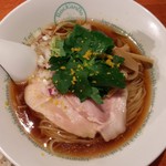 麺屋 六感堂 - 醤油ゆずみつばらーめん