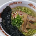 麺屋 六感堂 - 鯛煮干しおグリーン麺＋のり（赤レンガ限定）