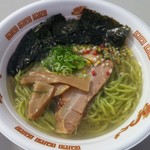 麺屋 六感堂 - 鯛煮干しおグリーン麺＋のり（赤レンガ限定）