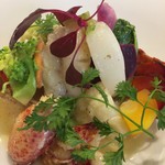 コムダビチュード - オマール海老のロースト ヴァニラの香り