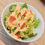 丸の内ディンドン - オムライスデミグラスソース＆カットビーフステーキ＆シーフードグラタン（１，５８０円）２０１８年３月