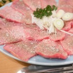 炭焼 金竜山 - 上タン塩（4人前）