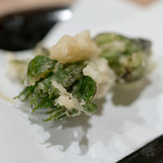 うを徳 - 2018.3 安曇野ニワトコ天ぷら