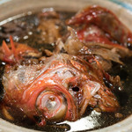 うを徳 - 2018.3 銚子キンメ カブト煮付け