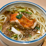 うを徳 - 2018.3 銚子キンメ 歯舞昆布うどん 山形ネギ