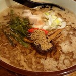 麺屋 潤焚 - このドロドロ感最高～(*´∀`)♪