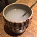 紗羅餐 - 蕎麦焼酎の蕎麦湯割り