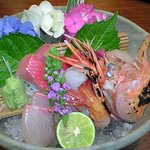 うを政 - ２０１１，６刺身５種盛り