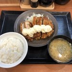 からやま 武石インター店 - チキン南蛮定食 590円(税別)