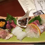 浜ふく - 刺し盛り