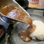 아비꼬 - 無料おかわりのハーフカレーライス