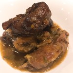 一碗水 - 尾長鴨と冬菜