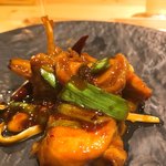 一碗水 - あんこうの醤油煮込み