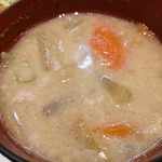 にし邑 - いつもの美味しい味噌汁❣