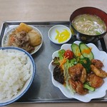 大衆食堂ちとせ - 照焼きチキン定食❗(日替り)