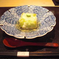 ぎんざ 一二岐 - えんどう豆豆腐。