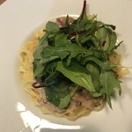 ジャストコーヒー - きのこクリームパスタ