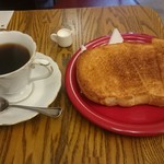 Ra Meru - バタートースト&ホットコーヒー