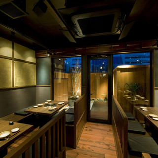 Hospitality in a calm Japanese space