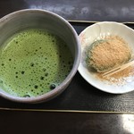 カフェ尾島 - 抹茶セット¥300