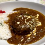 ハンバーグカレー　１１００円