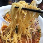 Ramen光鶏 - 麺リフト ストレート麺