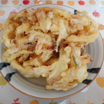 丸亀製麺 - 野菜かき揚げ￥130-