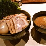 つけめん SAWA - 並盛(800円)+○得(200円)