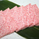 Sumibiyakinikunampuu - 三角/これぞカルビの王様濃厚な旨みが特徴の超レアなお肉。