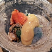 ぎおん 阪川 - 突き出し、赤貝、のれそれ等