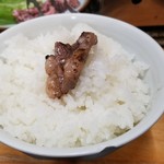 スタミナ苑 - ハラミオンザライス