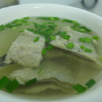 阿貴虱目魚專賣店 - 魚皮湯(TWD40)