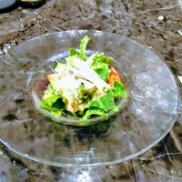 ステーキ＆ワイン いしざき - ごぼうサラダ