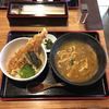 田舎亭 - 料理写真:田舎亭満天セット ¥980                                       大あなご丼+あげカレーうどん