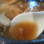 北海道ラーメン あさひ - こんなスープです