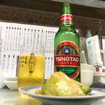 三茶酒家 香港バル213 - 青島ビール