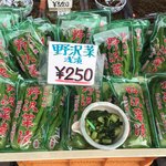 Koganeya Bussanten - 野沢菜浅漬250円