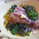 エルムガーデン - 富山産蛍烏賊と葉山葵のジュレ