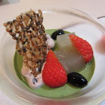 エルムガーデン - 抹茶のパンナコッタ