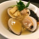 らぁめん登里勝 - はまぐりラーメン