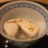 銀座くどう - 白子飯蒸し