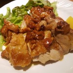 活魚 旬菜 串焼き処 鳥まさ - 鶏のガーリックバター