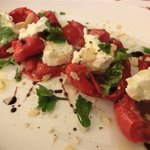 トラットリア 29 - 「ローストしたパプリカ　リコッタとバルサミコソース」：肉厚のパプリカに、冷たいリコッタチーズと、バルサミコソース！
