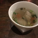 Tai Ryouribaru Taizou - お通し スープ