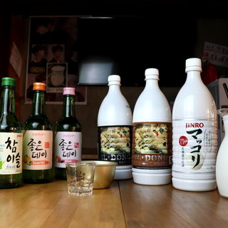 Yokohama Hanbei has a variety of drinks! Sweet and melting fresh cream makgeolli