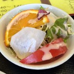 中華料理　幸莱 - 若鶏の唐揚げセット