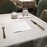 マイセン カフェ - テーブルセティング